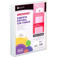 Sorteringsmapp Carchivo Archivex-Star Transparent A4