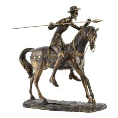 Prydnadsfigur DKD Home Decor Don Quijote Harts (36 ...