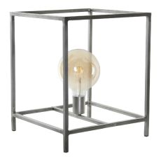 Bordslampa DKD Home Decor Metall Mörkgrå (33 x 3 ...