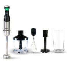 Multifunktionell handmixer med tillbehör Grunkel Svart Silvrig 800 W