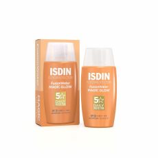 Ansiktssolkräm Isdin Fusion Water Magic Glow Spf 30 50 ml