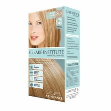 Permanent hårfärg - creme Clearé Institute Colour Clinuance Nº 8.0-rubio claro