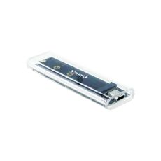 Hårddiskfodral TooQ TQE-2200 Transparent USB USB-