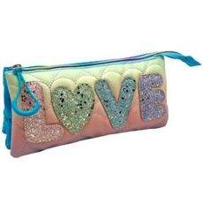 Tredubbel Carry-all Blin-Blin Love 11 x 23 x 5 cm