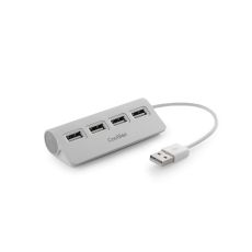 USB-HUB CoolBox COO-HU4ALU2 Silvrig