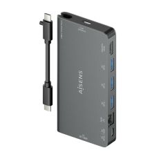 USB-HUB Aisens ASUC-8P015-GR Grå (1 antal)