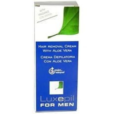 Hårborttagningskräm kropp Luxepil For Men Aloe Vera (150 ml)