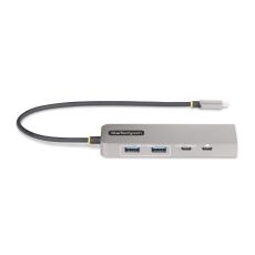 USB-HUB-C Startech 10G2A1C25EPD-USB-HUB Grå