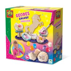 Craft Game SES Creative Geodes Galaxy Unicorn Dekorativa stenar