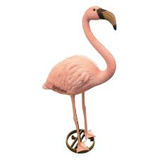 Dekorativ Trädgårdsfigur Ubbink Harts Rosa flamingo