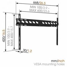 TV-fäste Vogel's 8564000 40"-80" 80 kg