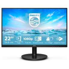 Monitor Philips 221V8 21,5" LED VA Flicker free 50-60 Hz