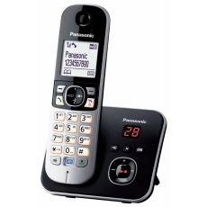 Trådlös Telefon Panasonic KX-TG6821FRB Svart Gr