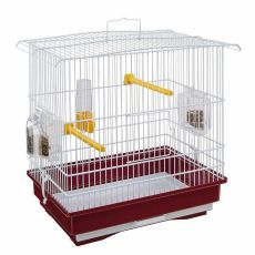 Bird Cage Ferplast Giusy Röd Vit