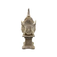 Byst Romimex Champagne Harts Buddha 15 x 36 x 15 c