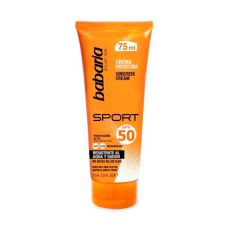 Lotion för idrottare SOLAR SPORT waterproof Babaria Solar Sport Spf 50 (75 ml) 75 ml Spf 50