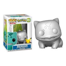 Figur Funko Pop! Bulbasur Nº453 metallic Silvrig