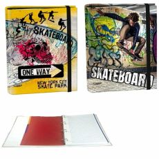 Ringpärm SENFORT Skateboard Multicolour A4