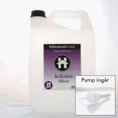 Kolloidalt Silver 5L 20ppm + pump