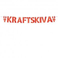 Banner Vimpel Kräftskiva 2 meter