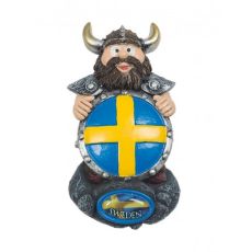 Magnet Viking med sköld