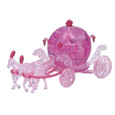 Crystal puzzle Carriage pink