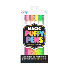 Magic Neon Puffy Pens