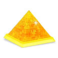 Crystal puzzle pyramid