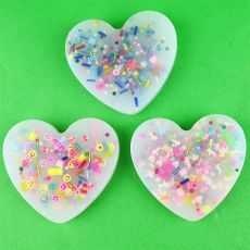 Picky Pads Pop Beads - Hart Multicolour