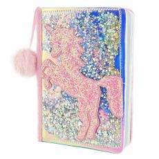 Anteckningsbok Unicorn Glitter