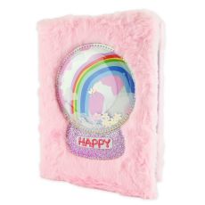 Anteckningsbok - Notebook Fluffy Happy Rainbow