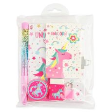 Skrivset Unicorn - Stationary set unicorn