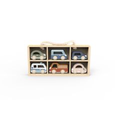 Bilmonter - Car display case w/6 vehicles