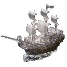 Crystal puzzle Black Pirate Ship