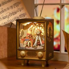 Sunset Carnival DIY Music Box 3D Rolife AMT01 Rolife