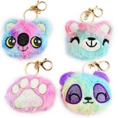 Nyckelring - Keyring Fluffy Bear