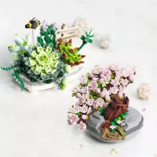 Mini Sakura Lozblommor byggsats