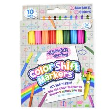 Skiftande Tuschpennor 10 pack - Markers color shift