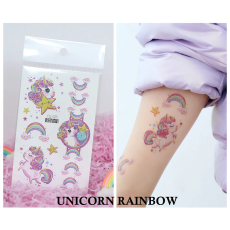 Tattoo unicorn set