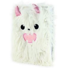 Anteckningsbok - Notebook Fluffy Happy Yeti