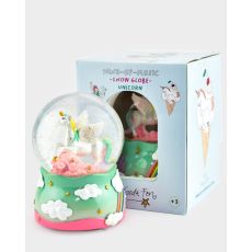 Snöglob Glitter Globe Unicorn w Music