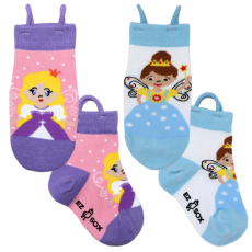 Ezsox barnstrumpor - Älva o Prinsessa 2-pack (31-34)