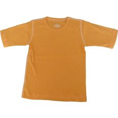 Basic t-shirt kortärmad ljusorange 80-110cl