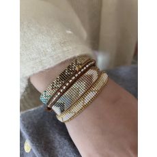 Bohemian beaded bracelet