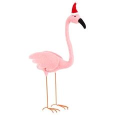 Juldekoration Flamingo med luva