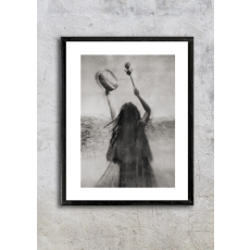 The Drummer Girl Art Print från Soul Image