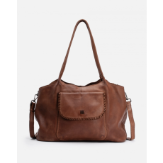 Leather shoulder bag BIBA Winona