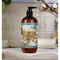 Hand & Body Wash 500ml Jasmine & Willd Strawberry