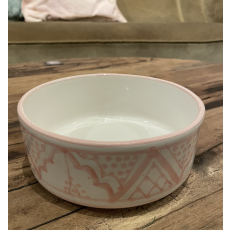 Runda bowls marocco rosa