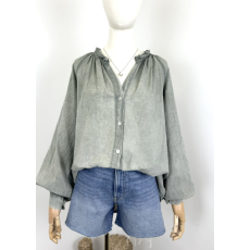 Vintage washed cotton blouse